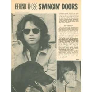  1968 Clipping Jim Morrison The Doors 