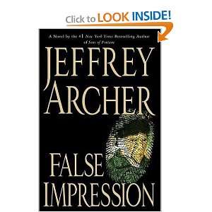 False Impression Jeffrey Archer Books
