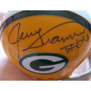 Jerry Kramer autographed Green Bay Packers mini helmet
