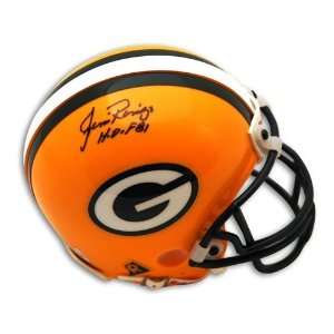 Jim Ringo Autographed/Hand Signed Green Bay Packers Mini Helmet 