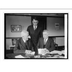  Historic Print (M) C.L. Shaver, Sen. Key Pittman & John W 