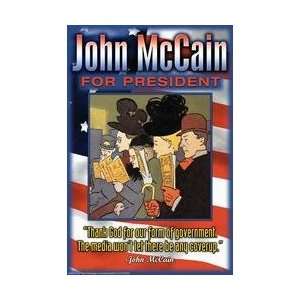John McCain For President 28x42 Giclee on Canvas