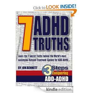 ADHD Truths Jon Bennett  Kindle Store