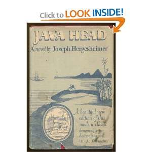  Java Head Joseph Hergesheimer Books