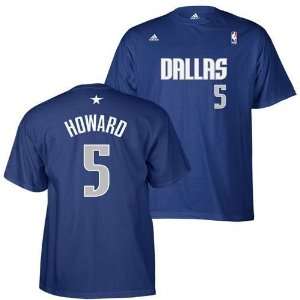  Dallas Mavericks Tee   Josh Howard #5 Name and Number 