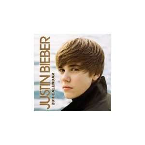 Justin Bieber 12X12 Calendar + Free Justin Bieber Silly Bandz 24 Pack 