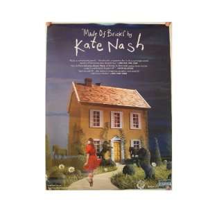 Kate Nash 2 Sided Poster Made Of Bricks