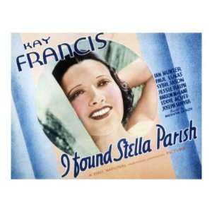  I Found Stella Parish, Kay Francis, 1935 Photographic 
