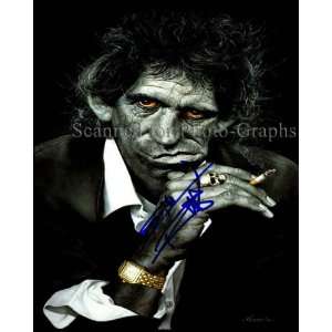  ROLLING STONES Signed KEITH RICHARDS Autographed Photo2 