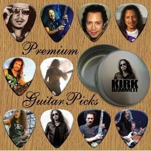  Kirk Hammett Premium Guitar Picks X 10 In Tin (T) Musical 
