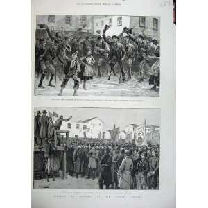  1887 Ireland Lord Randolph Churchill Loughrea Police