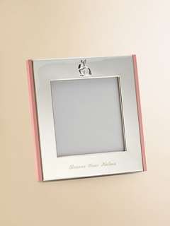 Cunill   Personalized 4 X 4 Silver Bunny Frame