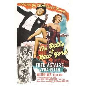   Poster 27x40 Fred Astaire Vera Ellen Marjorie Main