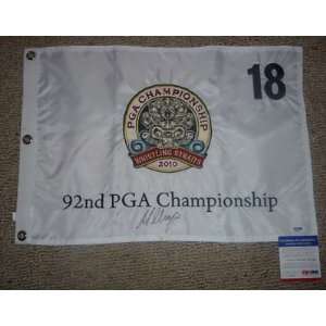 MARTIN KAYMER signed 2010 PGA Championship flag PSA/DNA   New Arrivals