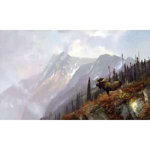 Michael Coleman   On the Halfway   Moose Artists Proof Canvas Giclee