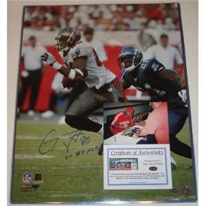 Michael Clayton Autographed/Hand Signed Tampa Bay Buccaners 16 x 20 