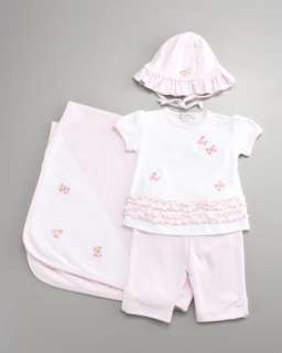 Butterfly Tee/Leggings, Hat & Blanket