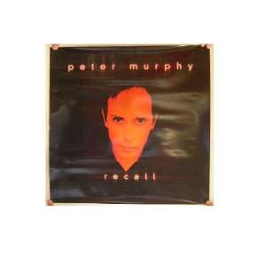 Peter Murphy Recall Red Face Bauhaus