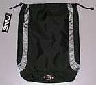 New Ping Shoe Bag Sack Velour Lined Ballistic Nylon 