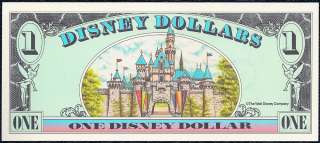 1996 $1 Disney Dollar crisp MINT #A00376541A  