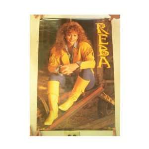 Reba McEntire Poster Here In Jeans Early
