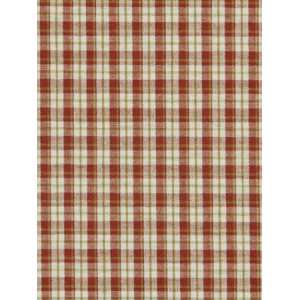    Plaid Touch Barn Red by Robert Allen Fabric