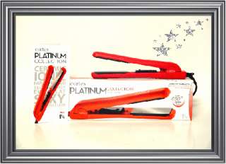 Cortex Platinum Collection 1 1/4 Flat Iron Red  