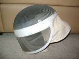 Santeli Fencing Vintage Mask Leather Steel Mesh RARE  