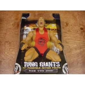  WWE JAKKS ROB VAN DAM RING GIANTS SERIES 7 FIGURE Toys 