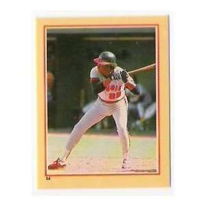  1984 Fleer Stickers #54 Rod Carew