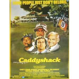 Rodney Dangerfield Autographed Caddyshack Movie Poster  