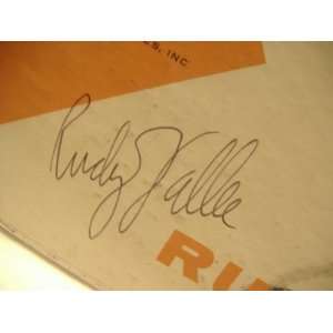 Vallee, Rudy LP Signed Autograph The Kid From Maine