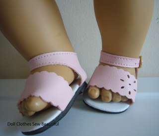 DOLL CLOTHES fits Bitty Baby Pretty Pink Flat Sandals  
