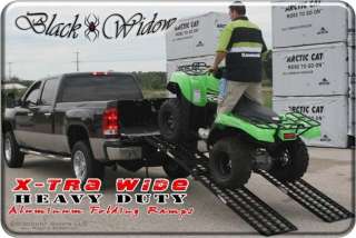 EXTRA WIDE FOLDING  ATV TRACTOR RAMPS UTILITY RAMP  