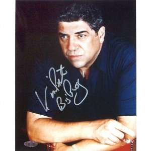Vincent Pastore   Arms Folded with Cigar   16x20 Autographed 