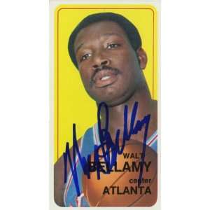 Walt Bellamy Autographed Trading Card