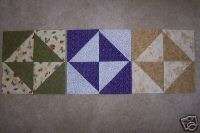Hour Glass, Bow Tie, Quilt Blocks, Variations  