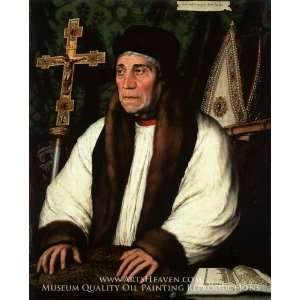  Portrait of William Warham, Archbishop of Canterbury