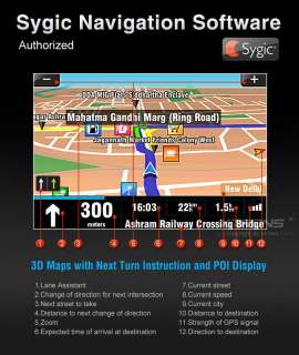 D711G Digital Touch Screen 1 DIN CAR DVD Player GPS SD  