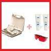 Rio laser hair remover + 2 gels + Laser protection glasses.  