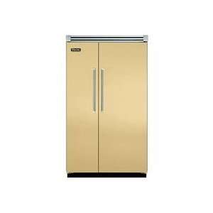  Viking VCSB548BR Side By Side Refrigerators Kitchen 