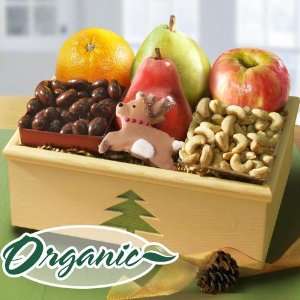 Muir Organic Christmas Crate Fruit Gift  Grocery & Gourmet 