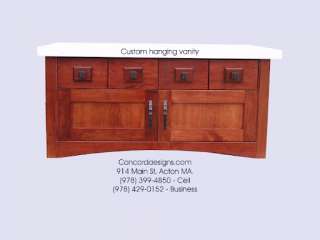 Custom 39   42 Hanging Bathroom Vanity Boston MA  