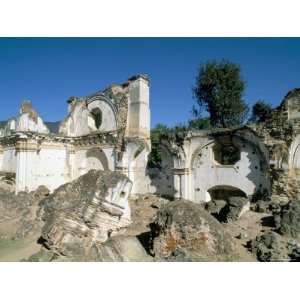 Ruins of the Church of La Recoleccion, Destroyed by Earthquake in 1715 