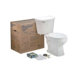  Mansfield Pro Fit 3 ADA Complete Toilet Kit Finish White 