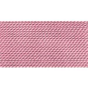  Nylon Beading Thread, Dark Pink, Size 12, 0.98 Millimeters 