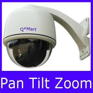 Outdoor Surveillance CCTV Security PTZ Camera 27 Zoom  