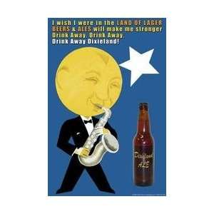  Drink Away Dixieland 12x18 Giclee on canvas