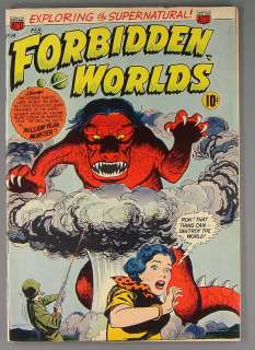 FORBIDDEN WORLDS # 14 ACG 1953 Pre Code Horror FN+  