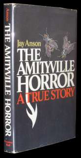 JAY ANSON   The Amityville Horror. A True Story  1ST ED  
